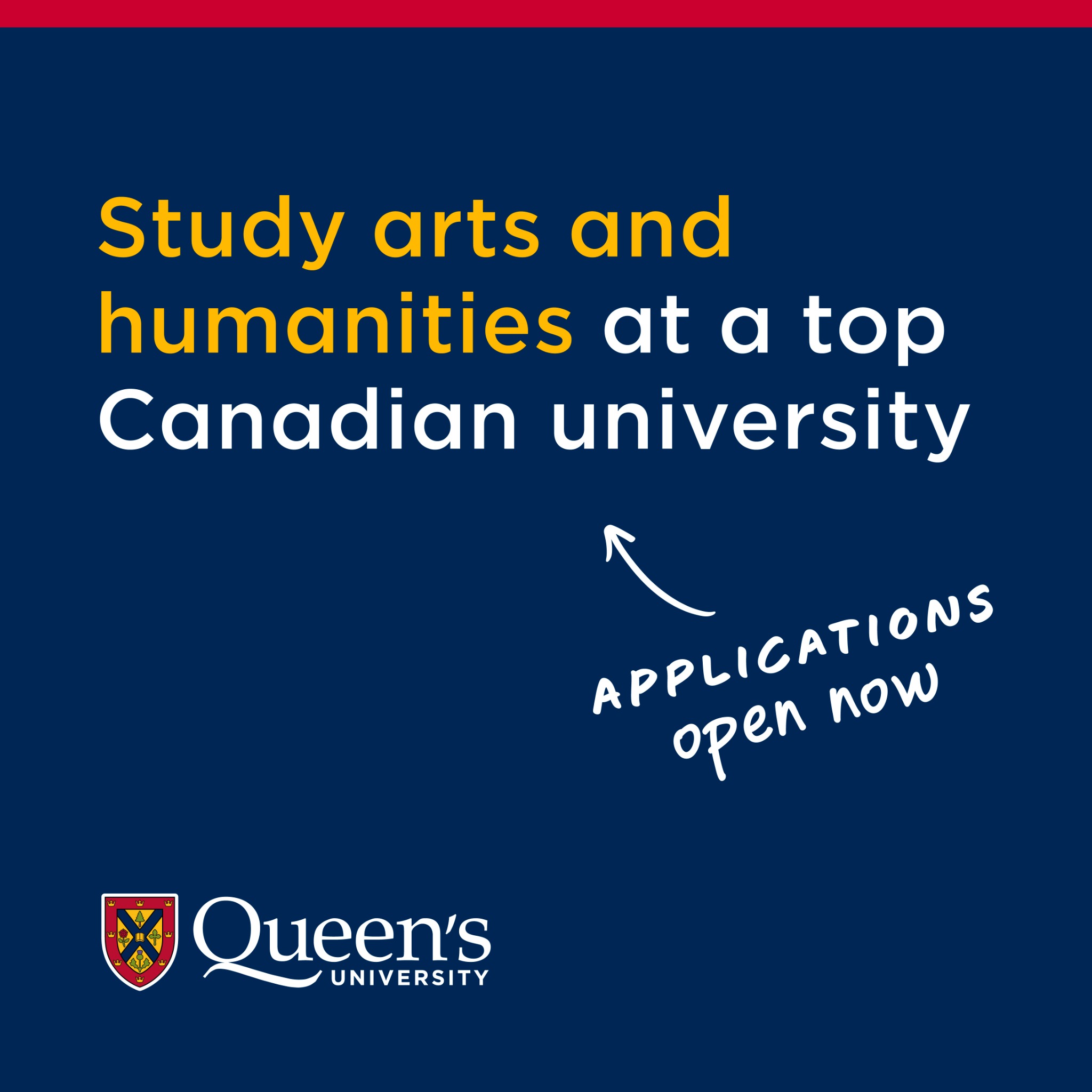 Queen's Undergraduate Admission & Recruitment Facebook ad