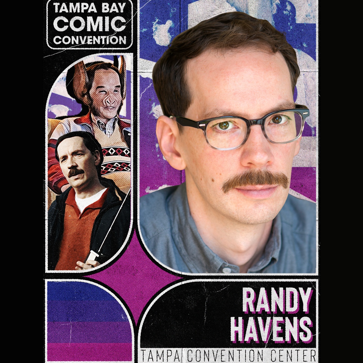 Tampa Bay Comic Convention Facebook ad: Meet Mr. Clark!