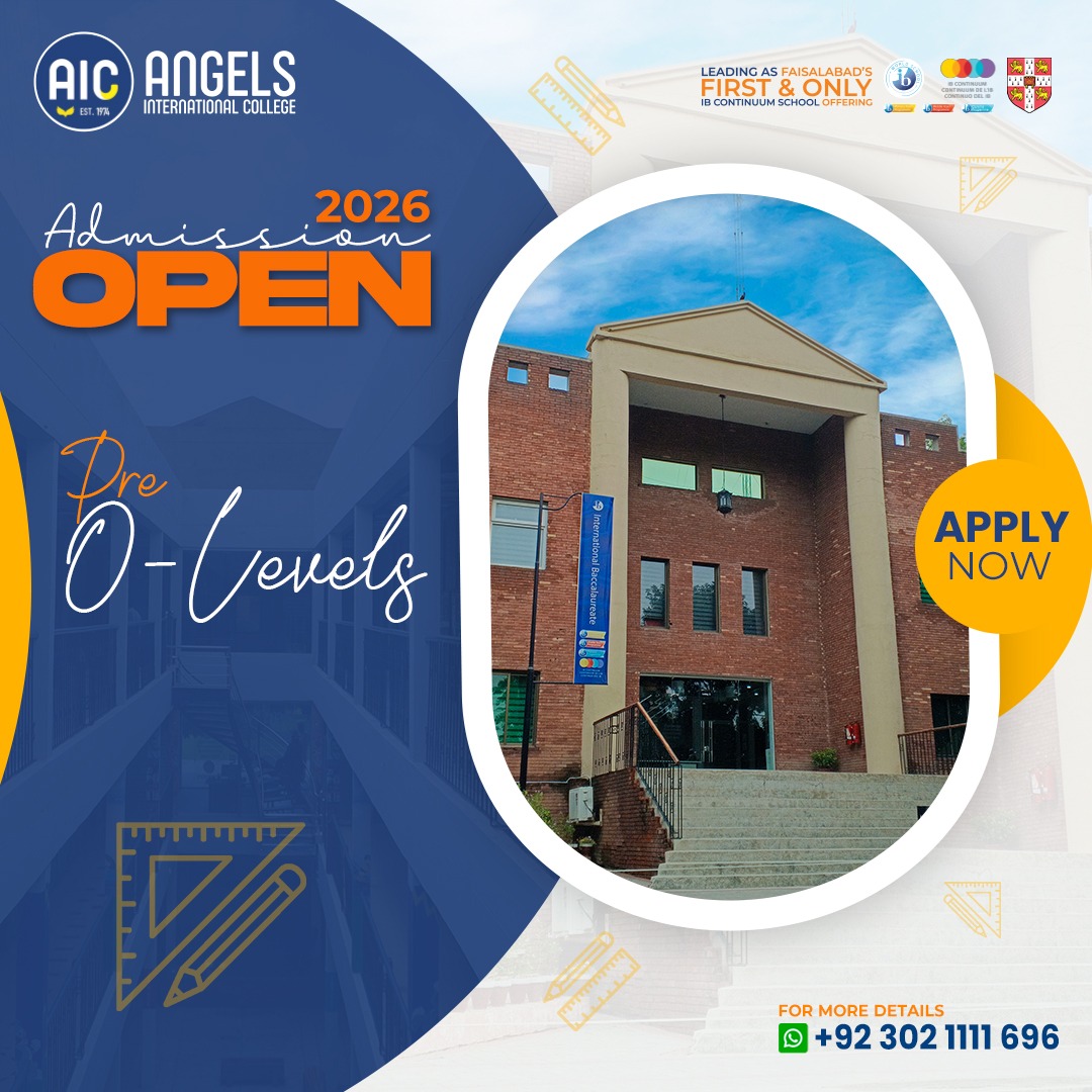 Angels International College Facebook ad: Start the Journey to O-Level Success at AIC!
