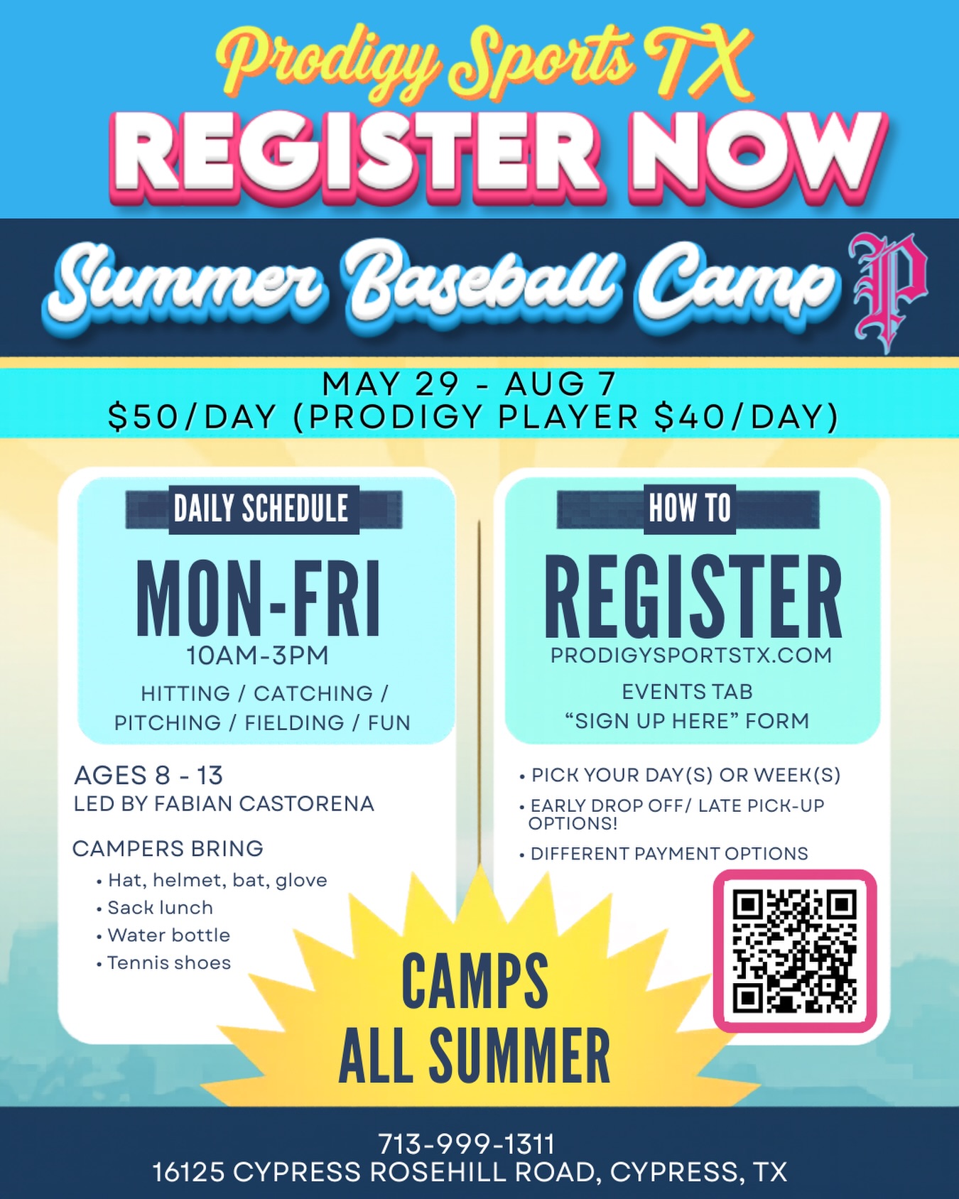 Prodigy Sports Facebook ad: Prodigy Sports Texas |