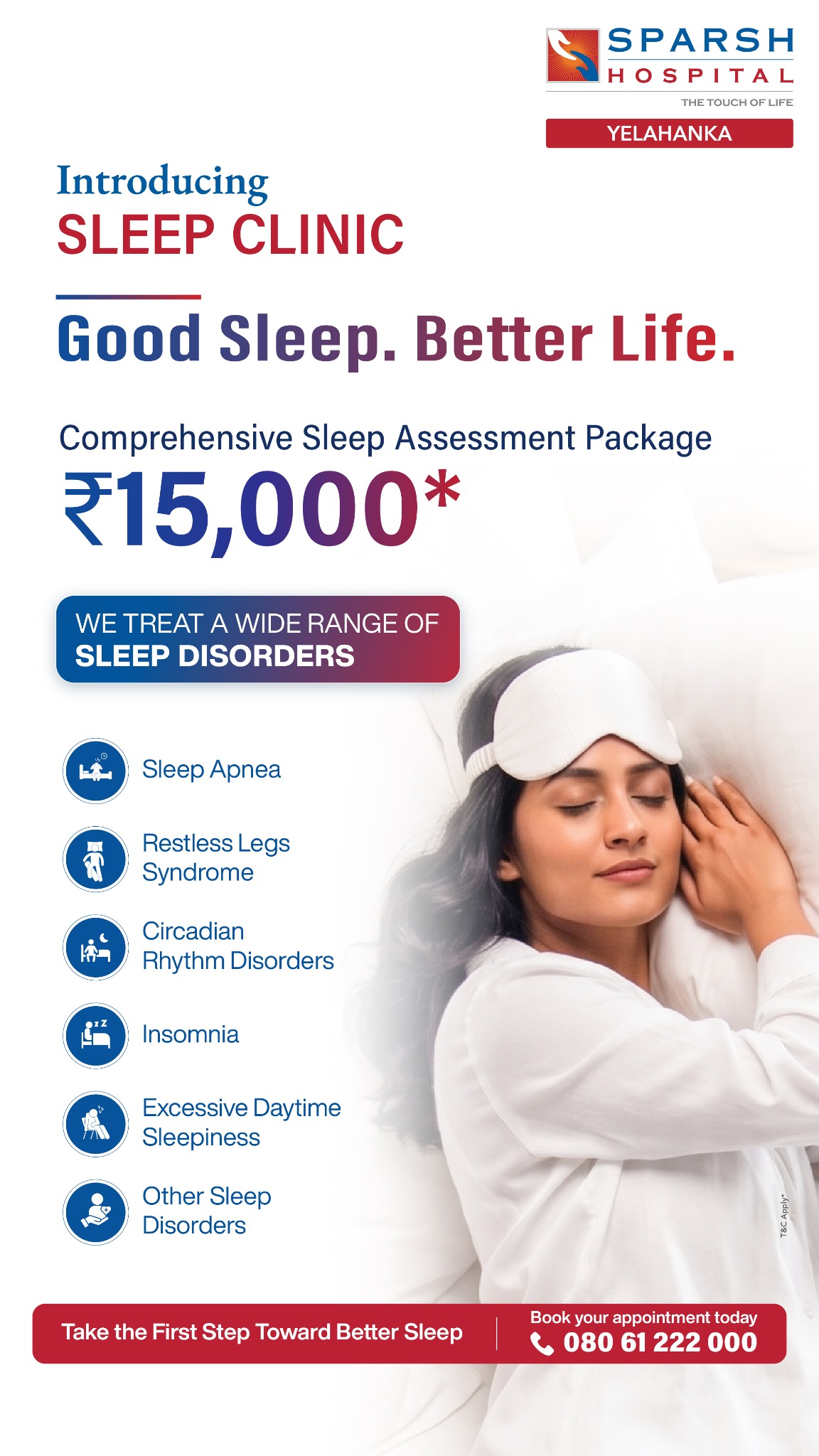 SPARSH Hospital, Bangalore Facebook ad