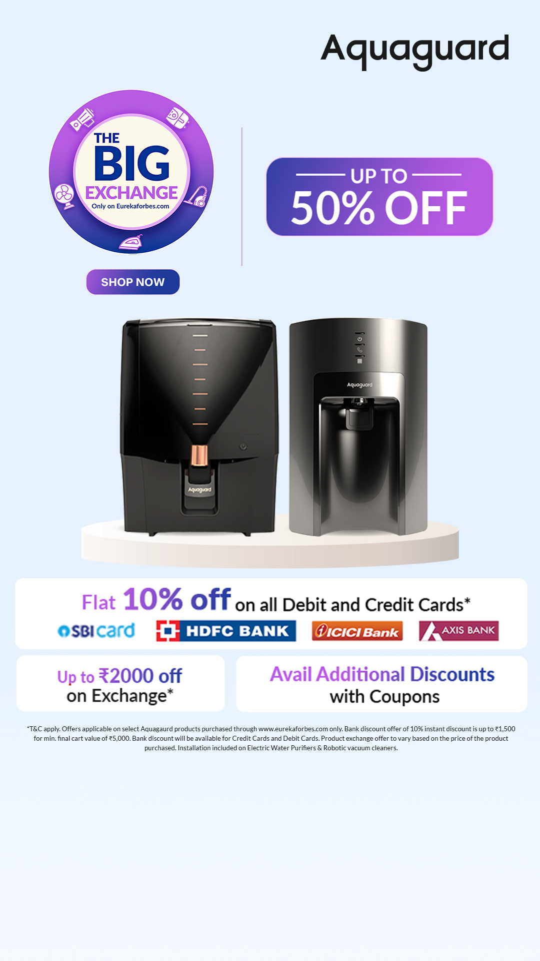 Eureka Forbes Facebook ad