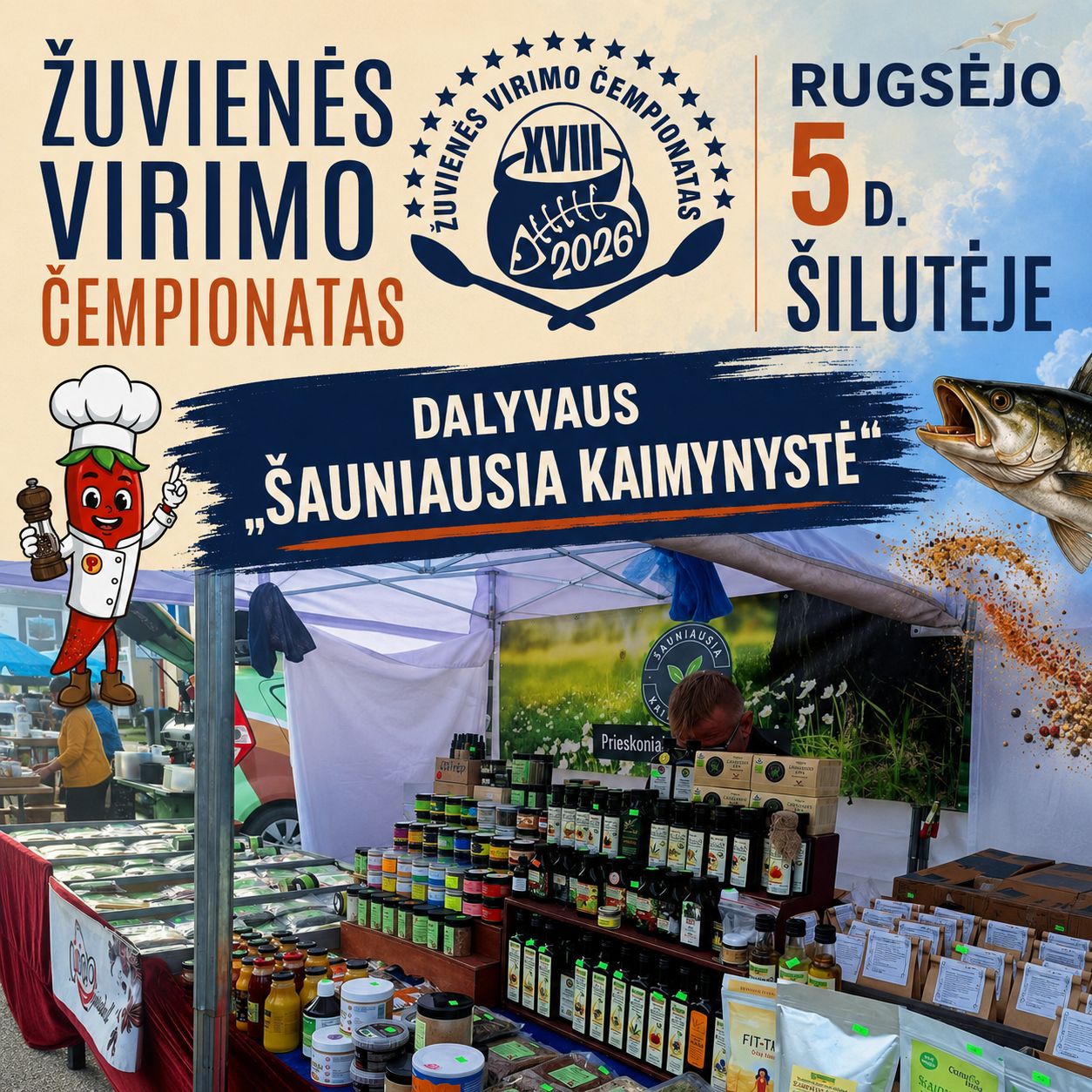 Šauniausia kaimynystė Facebook ad: Natūralūs produktai sveikai gyvensenai Šauniausia kaimynystė