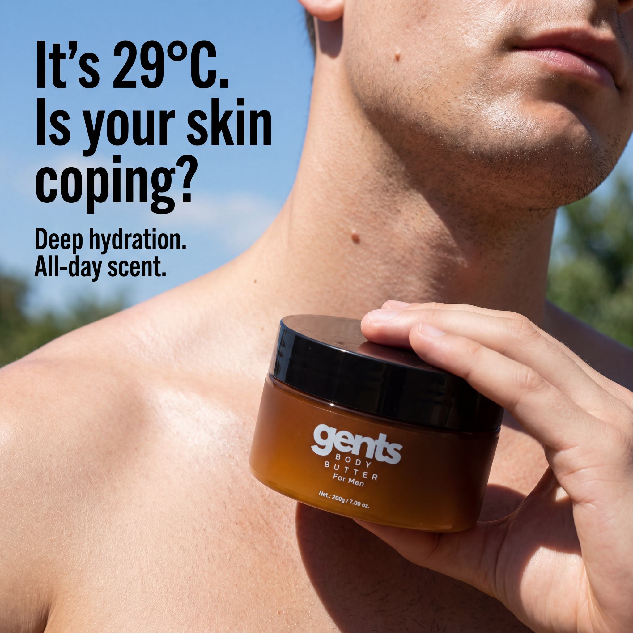 Gents Body Butter Facebook ad