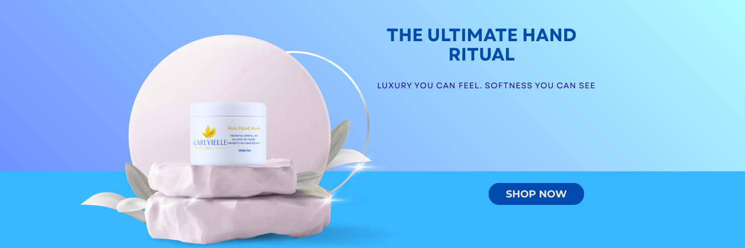 Carevielle Beauty Facebook ad: Discover premium skincare and hand-care products at…