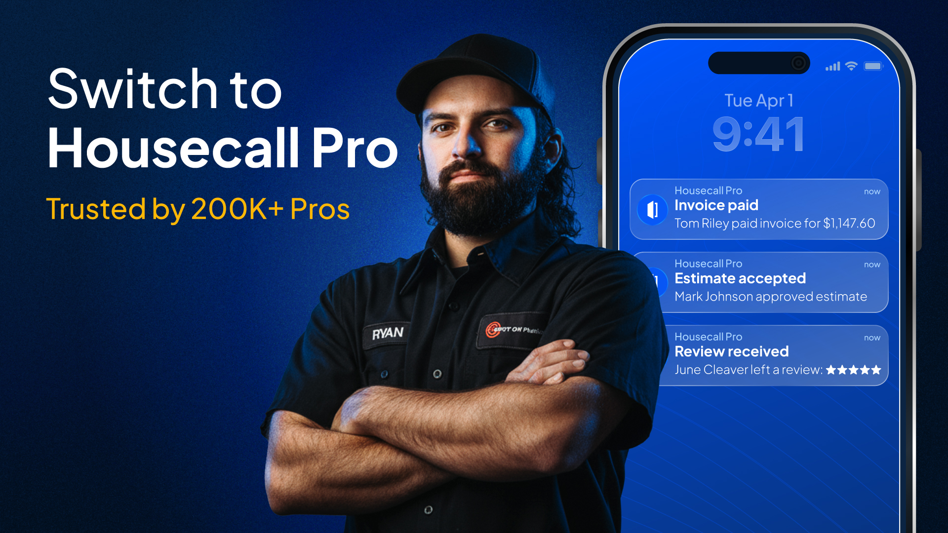 Housecall Pro Facebook ad