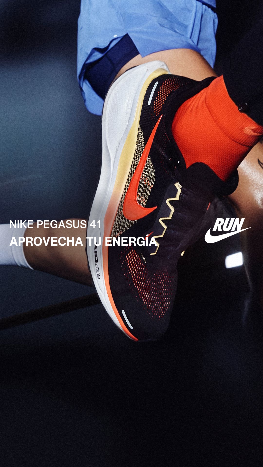 Nike Run Club Facebook ad