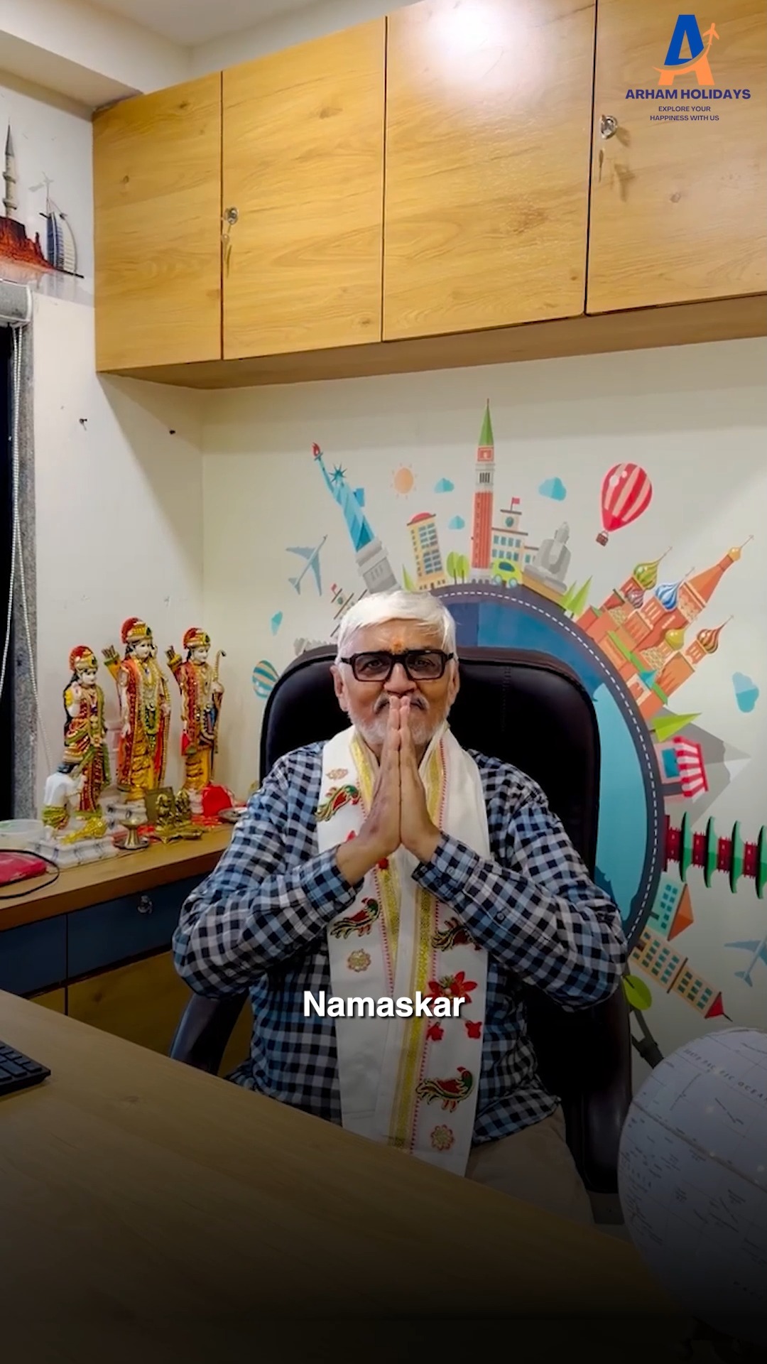 ArhamHolidays Facebook ad: Experience a Luxury Char Dham Yatra with Arham…