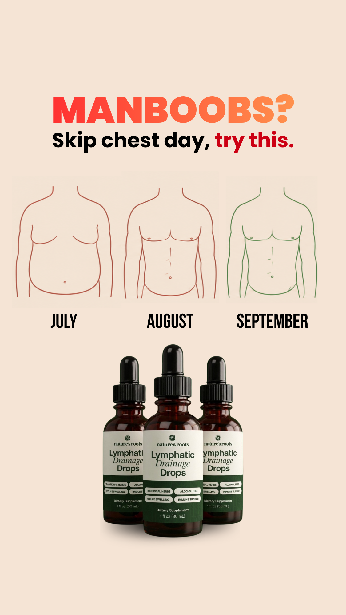 Dr. Michael Woods Facebook ad: Don’t Blame Your Lifestyle, Fix The Lymphatic System First