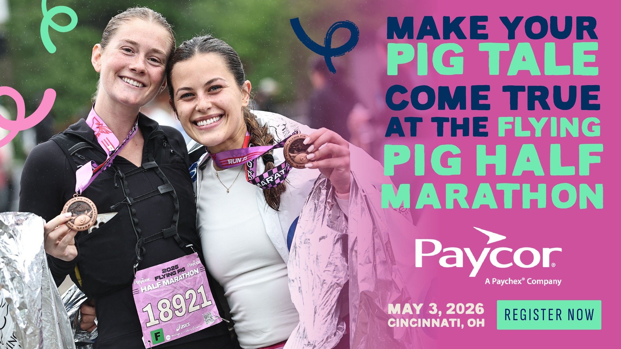 Flying Pig Marathon Facebook ad from Feb 2, 2026