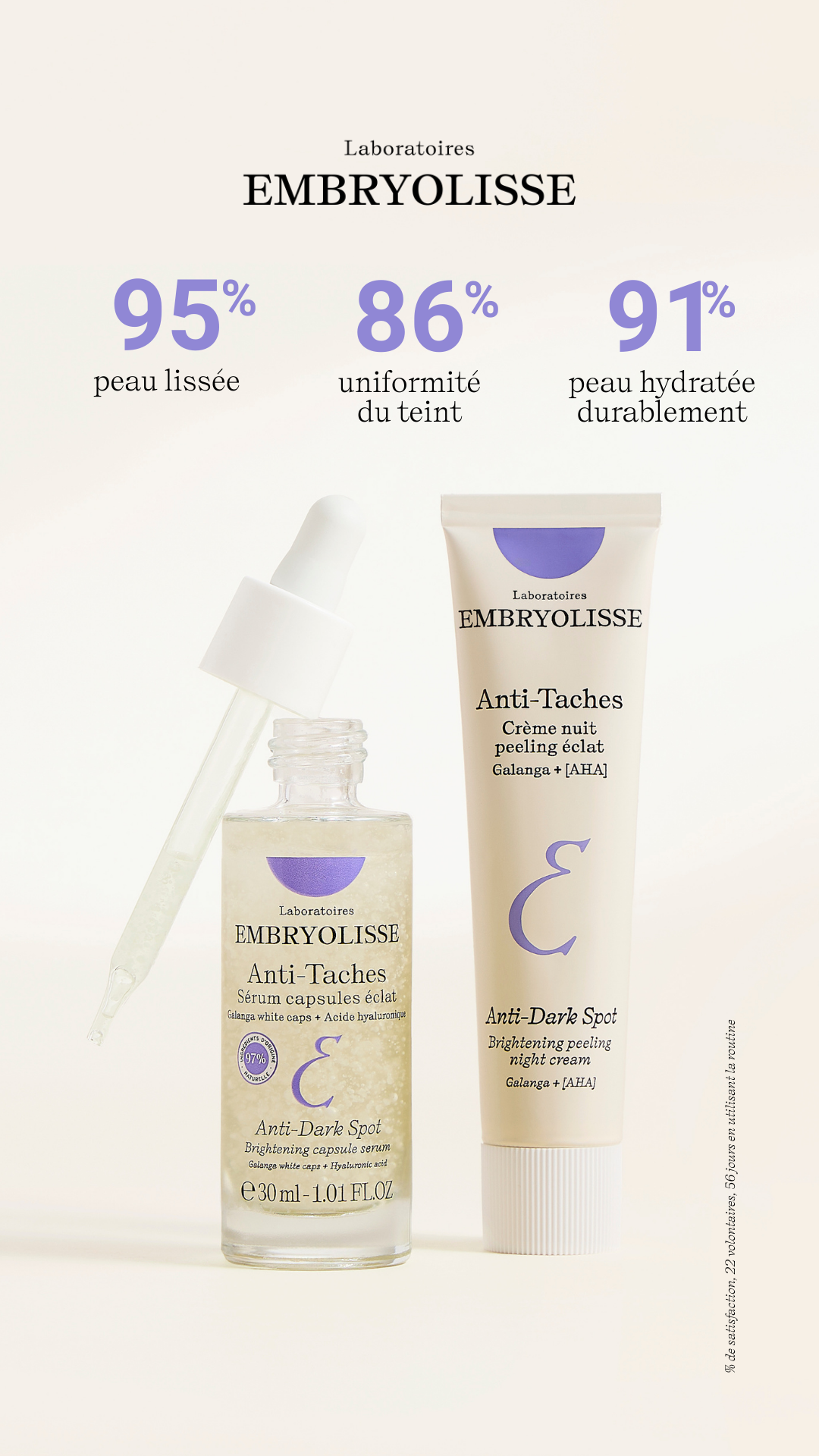 Embryolisse France Facebook ad