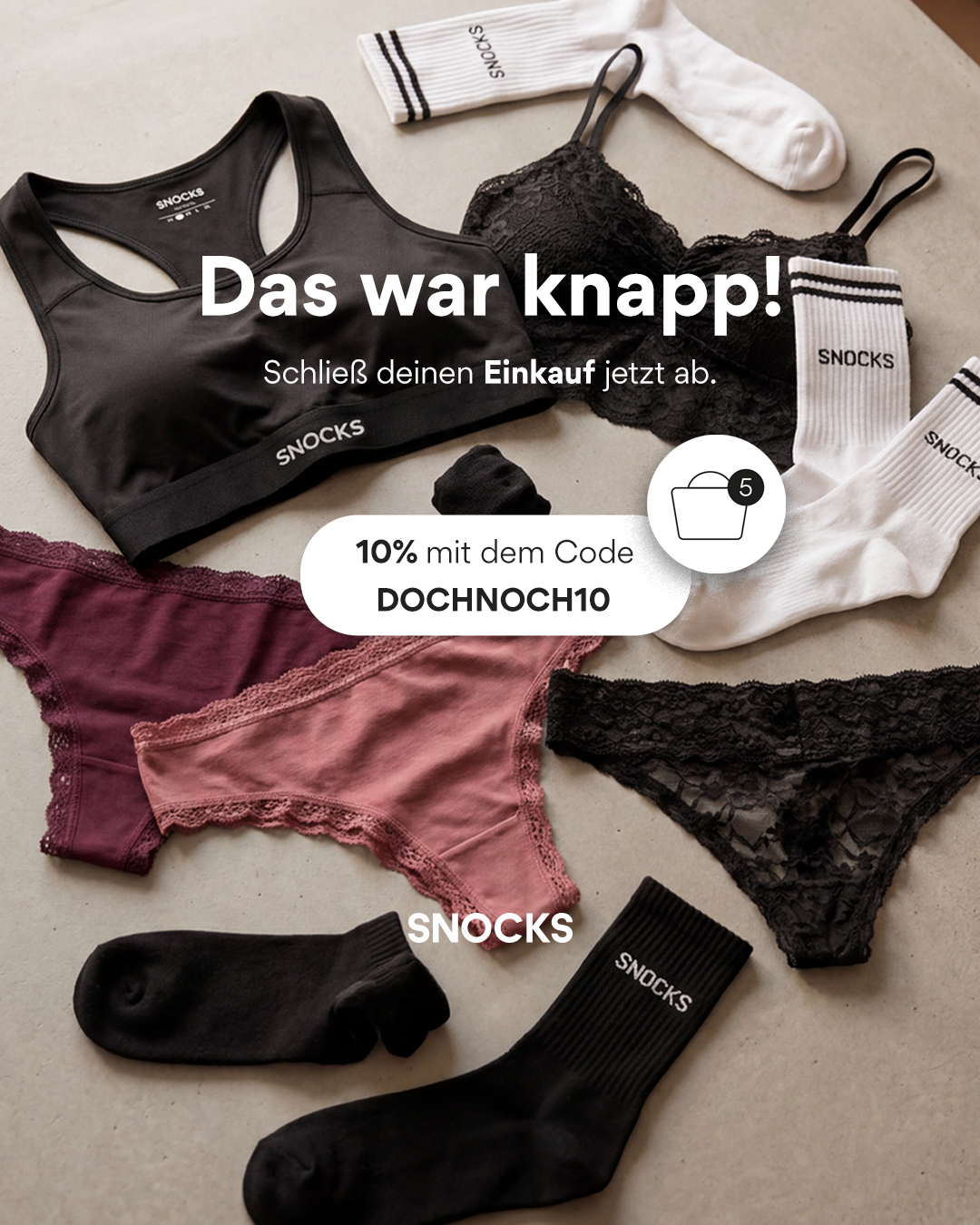 Snocks Facebook ad