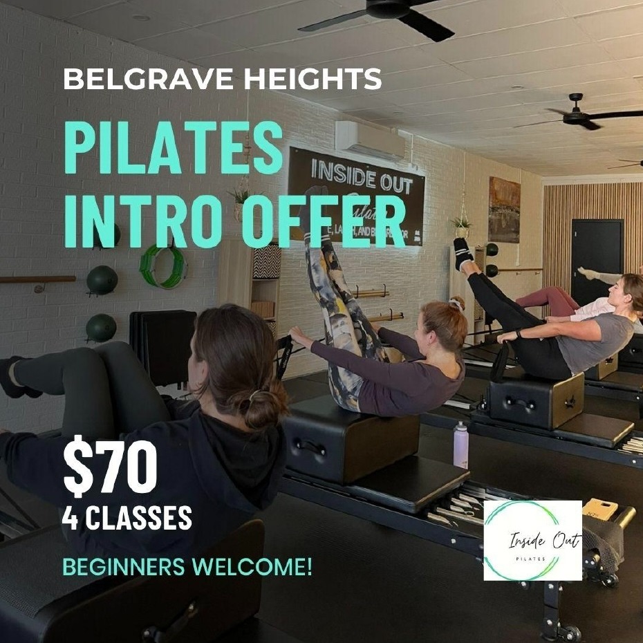 Inside Out Pilates Facebook ad