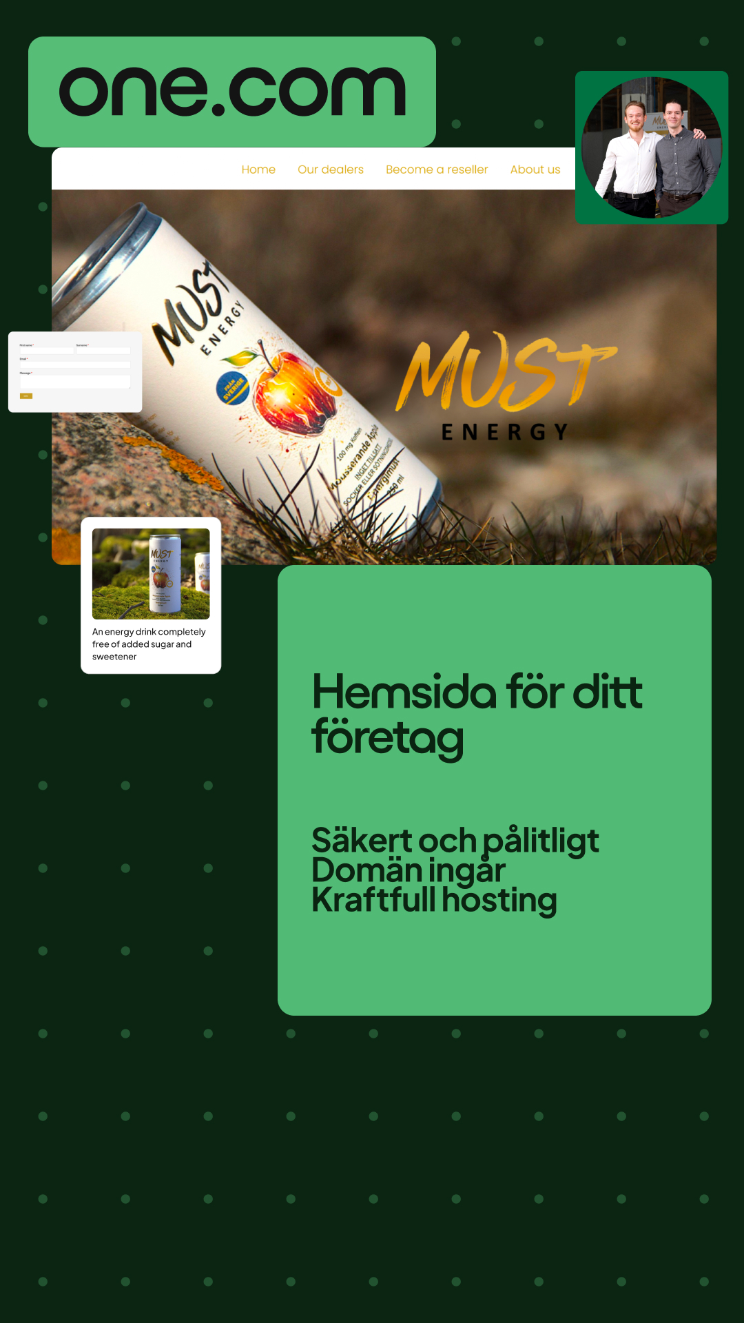 one.com Facebook ad