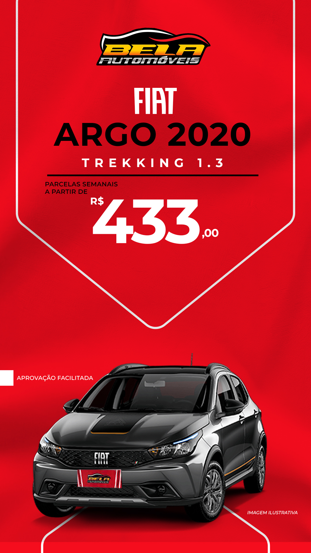 Bela Automoveis Facebook ad from Jan 20, 2026