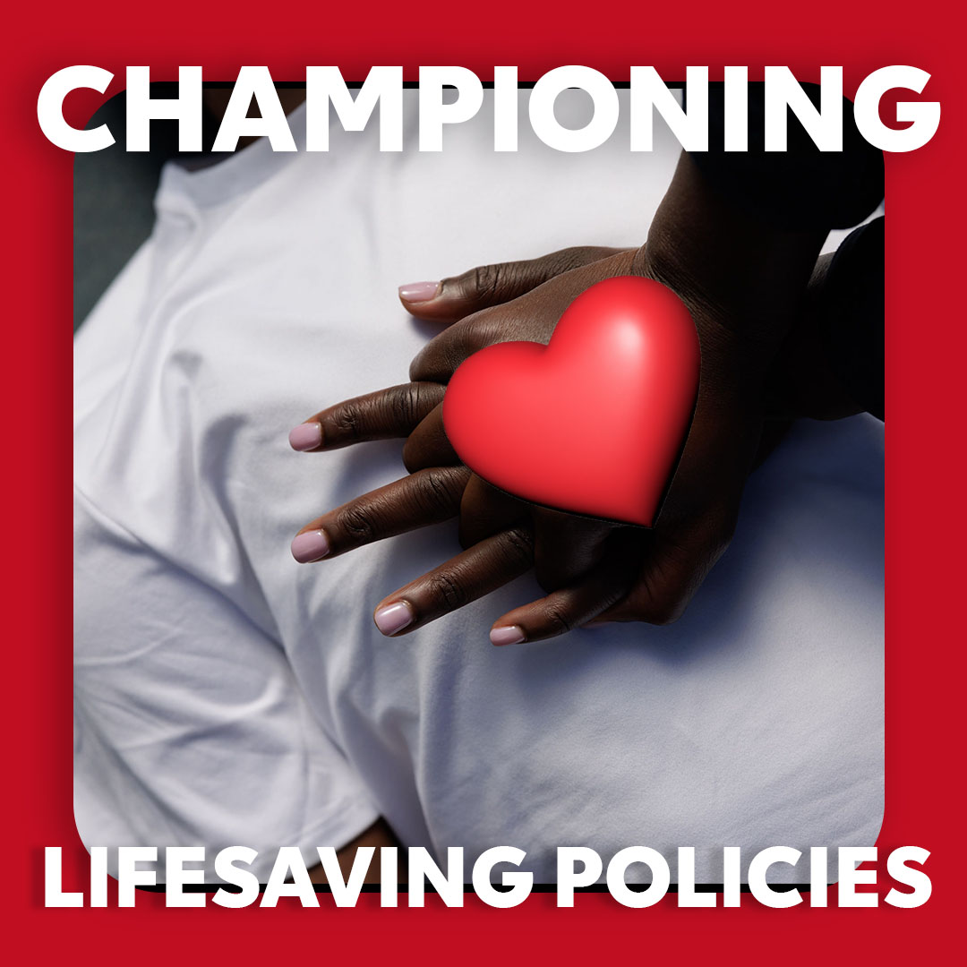 American Heart Association Facebook ad