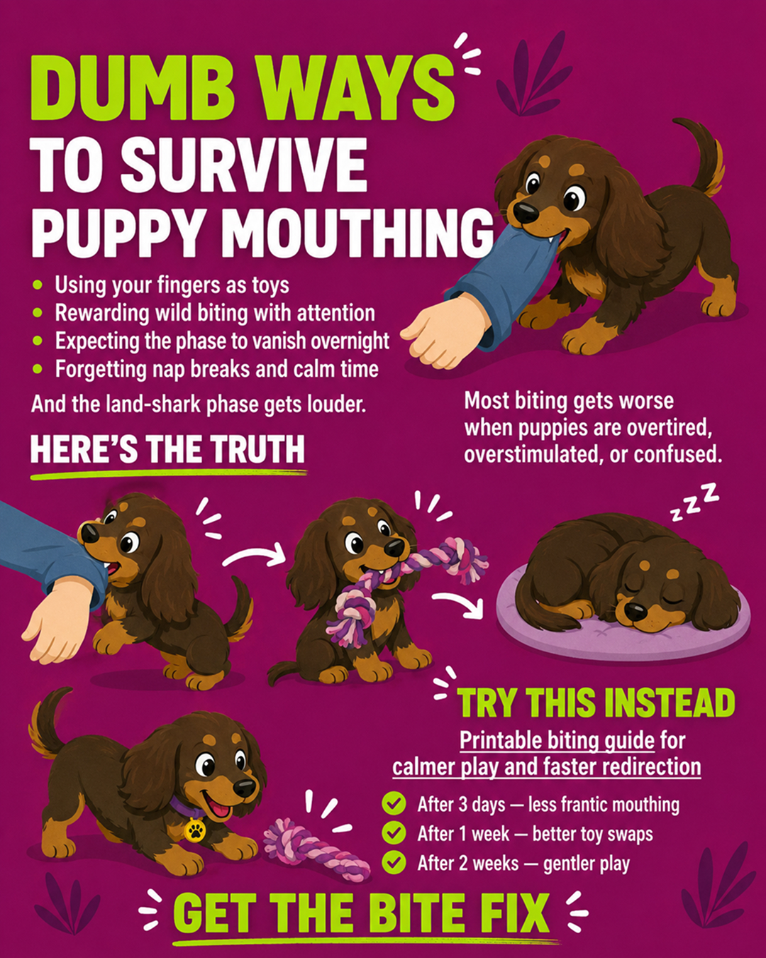 Puppy Tips for Training Facebook ad