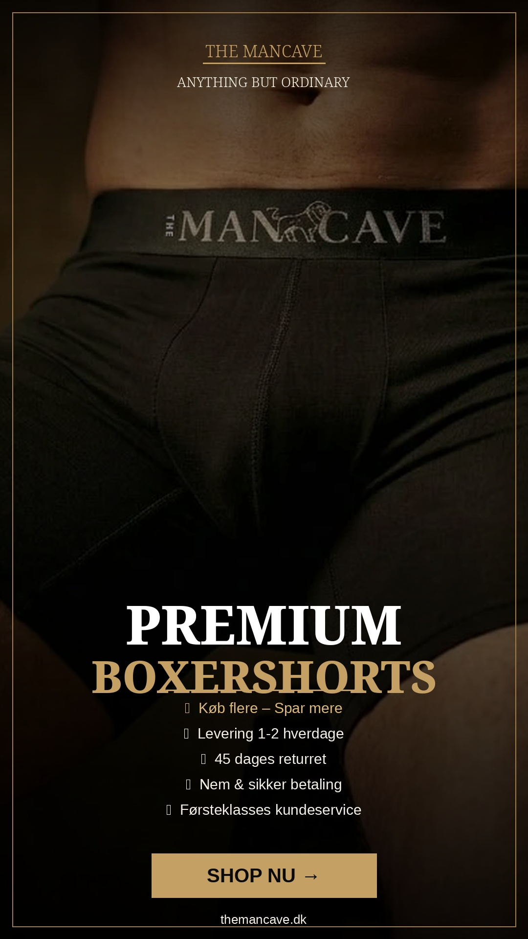 The Mancave Facebook ad