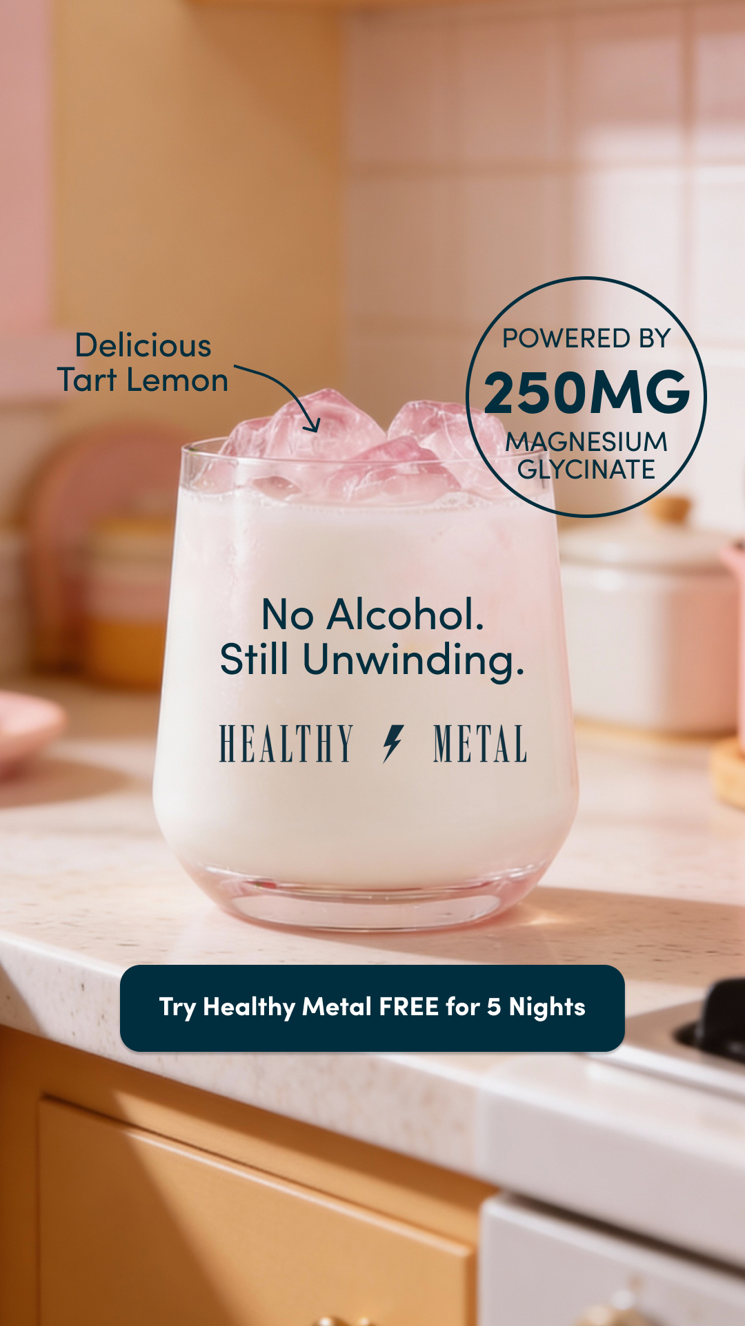Healthy Metal Facebook ad