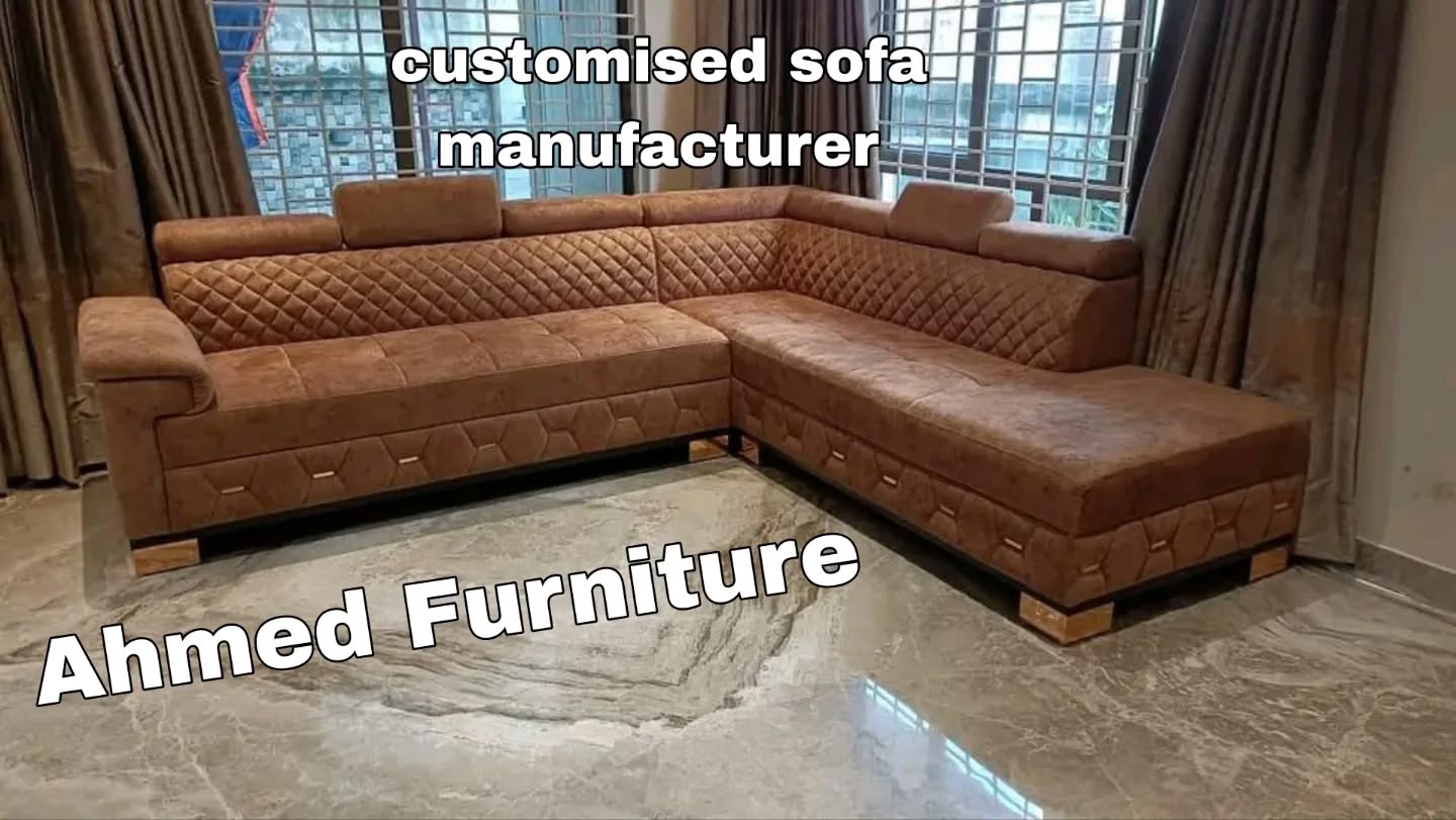 Ahmed furniture sofa manufacturer Facebook ad: AHMED FURNITURE, CREATING COMFORT WITH STYLE
