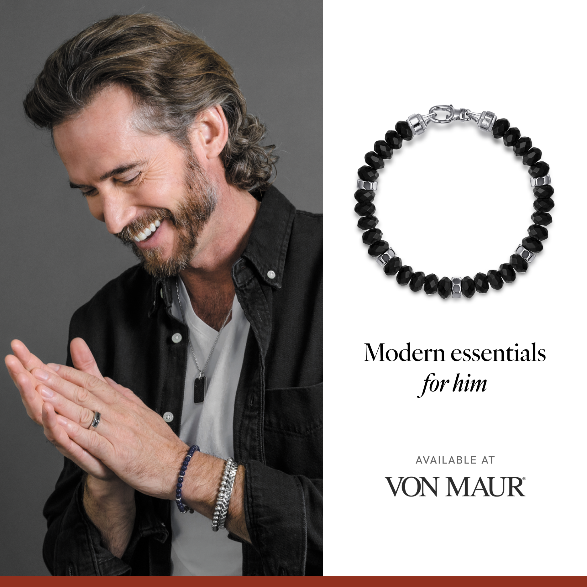 Gabriel & Co. Facebook ad: Available at Von Maur
