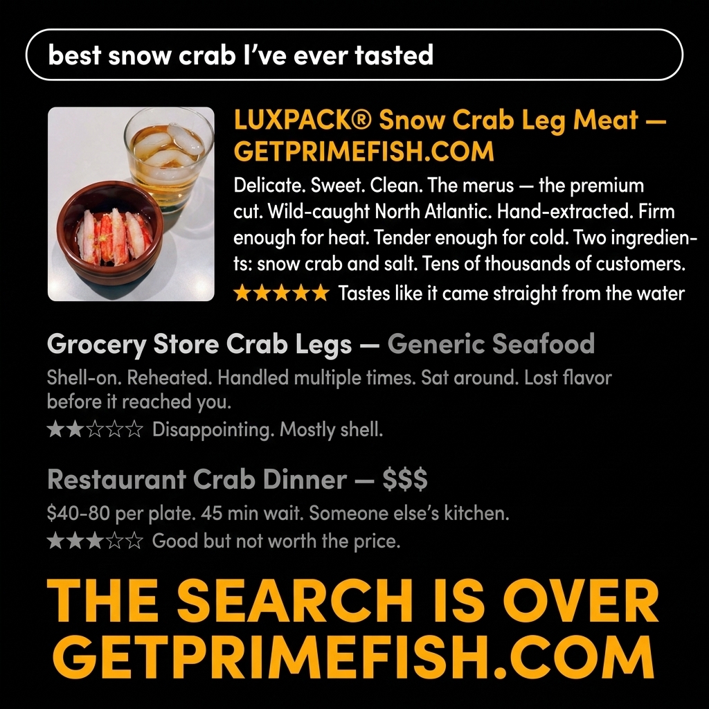 PrimeFish Seafood Co. Facebook ad