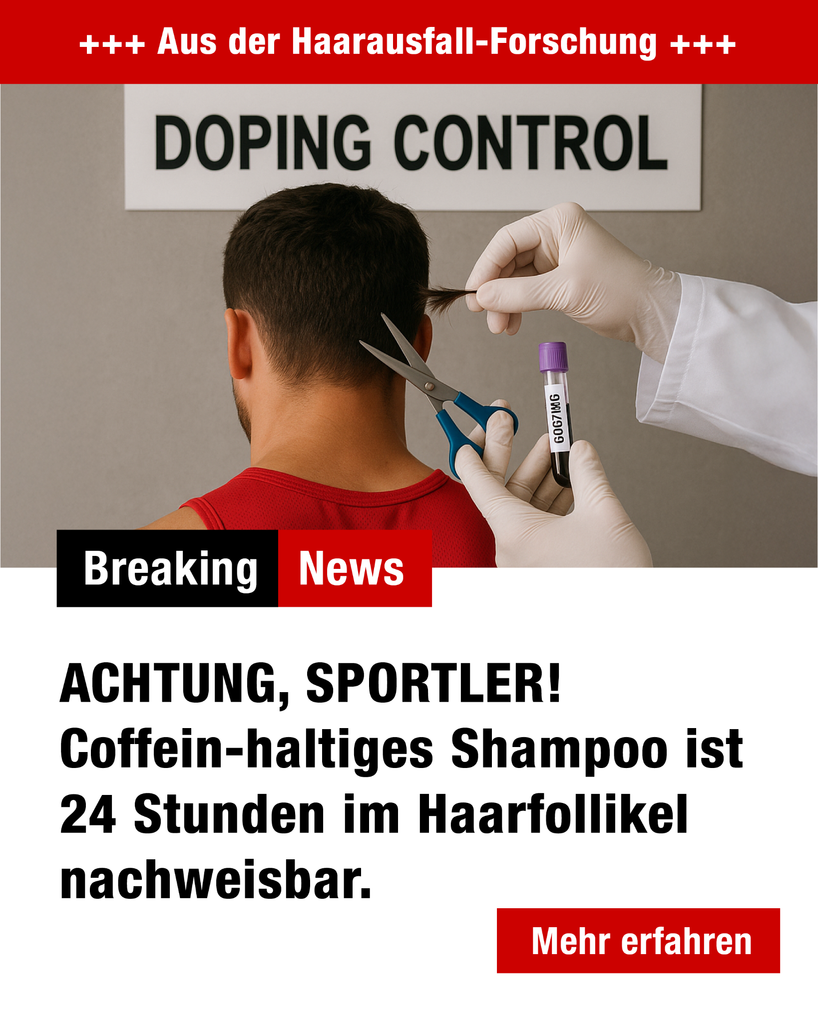 Alpecin Facebook ad