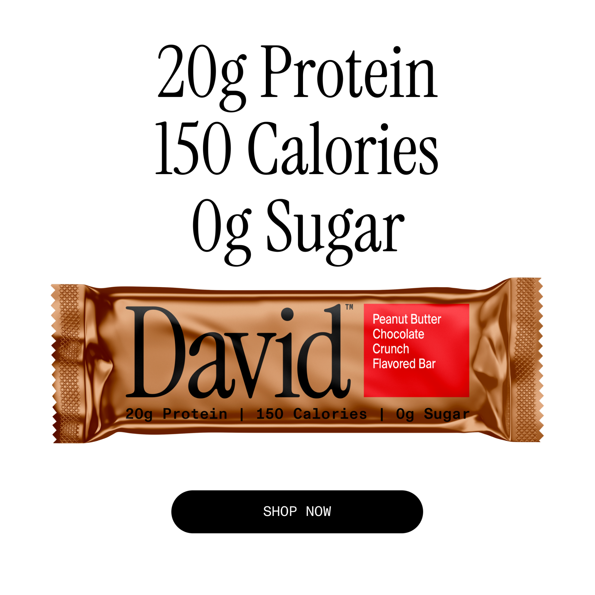 David Protein Facebook ad