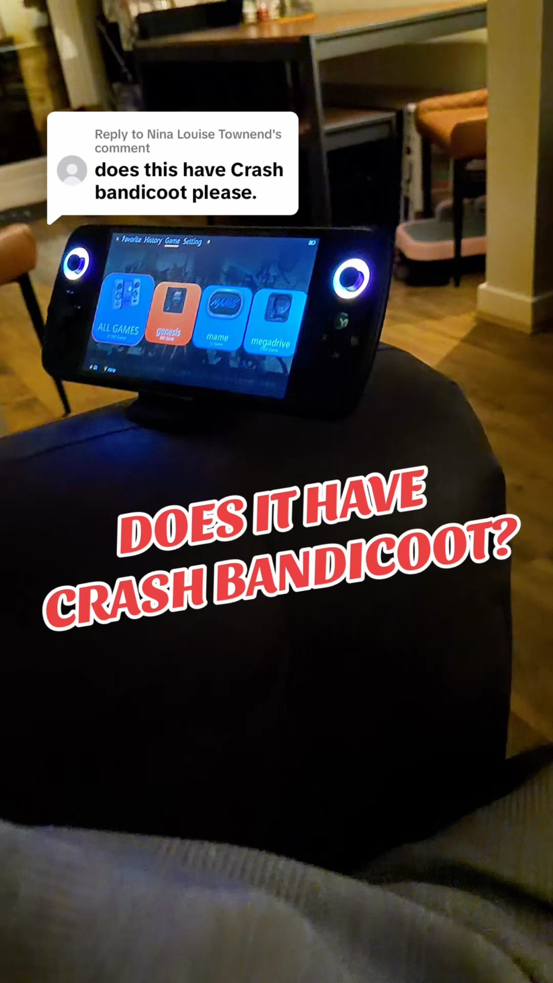 TechSmith Facebook ad: 7 Handheld Console loaded with 30,000+ Classic Games