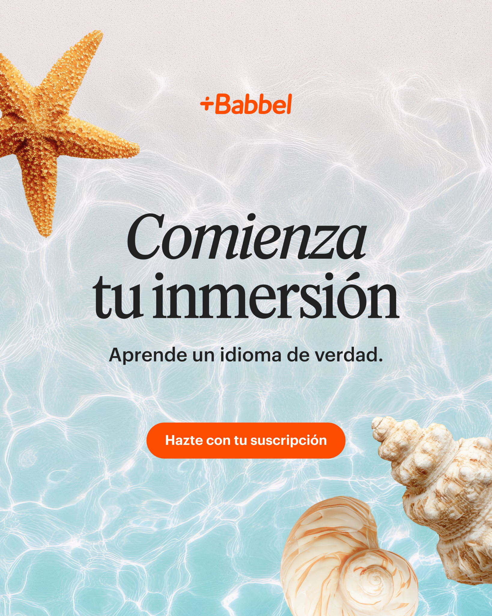 Babbel Facebook ad