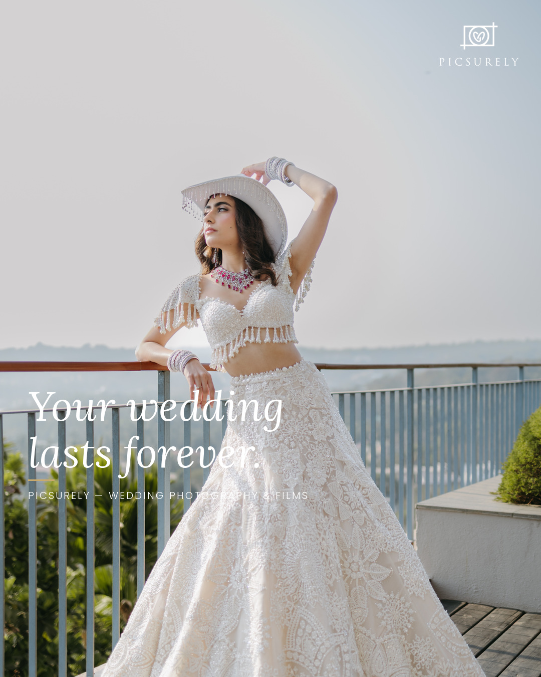 Picsurely Facebook ad: Your wedding lasts one day.