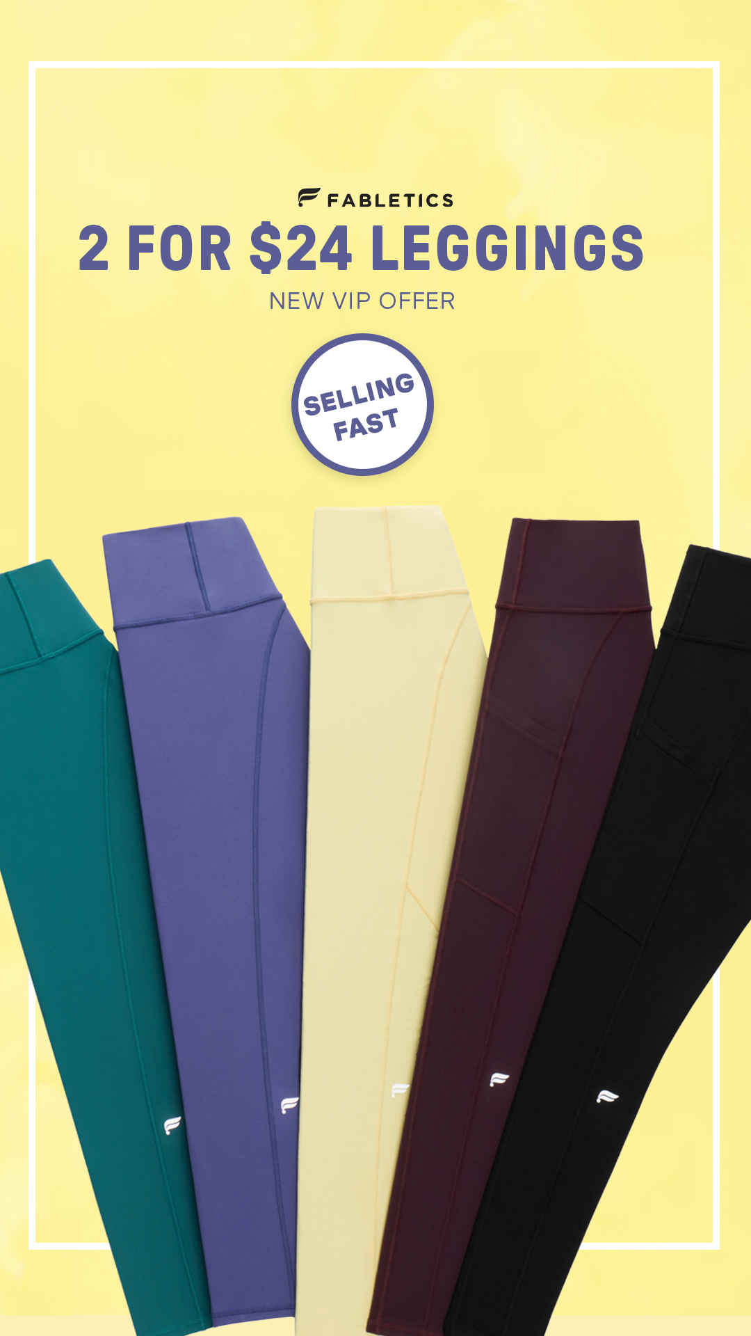 Fabletics Facebook ad