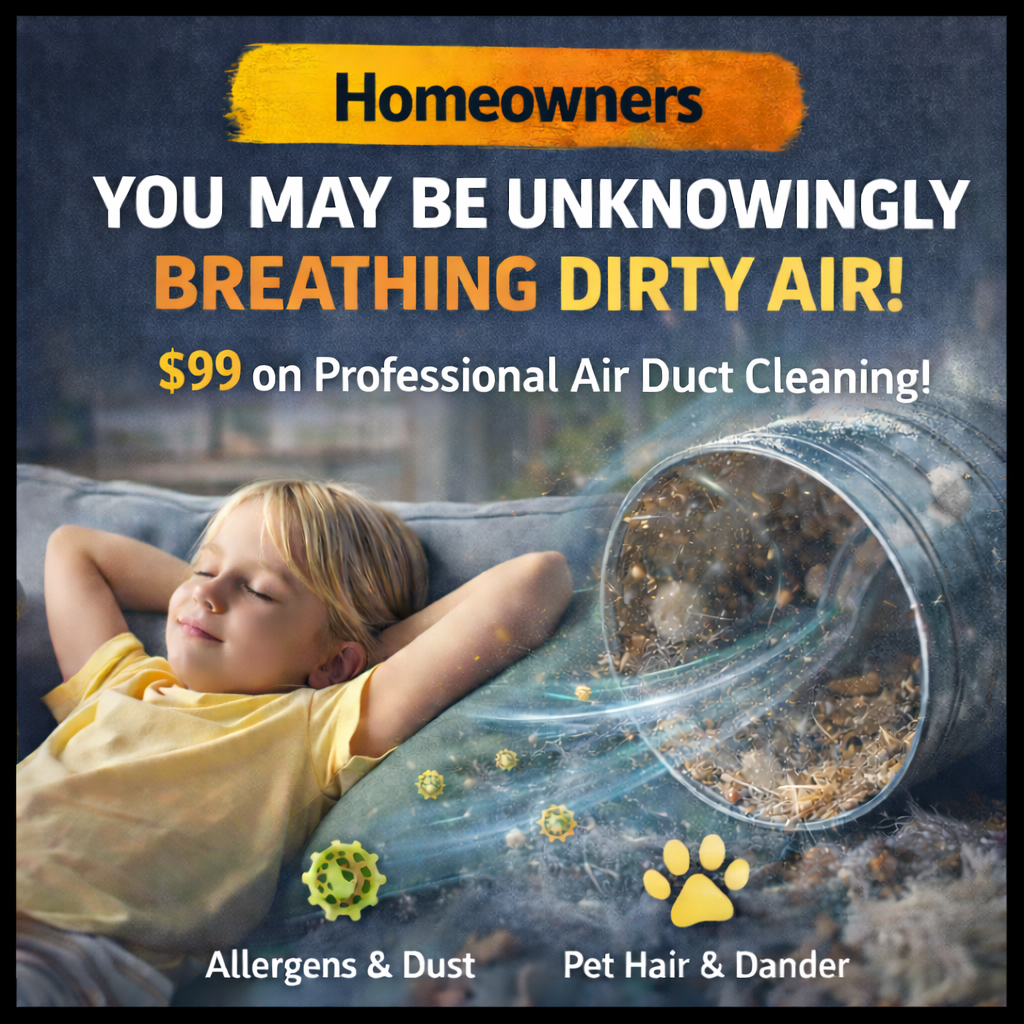 US Home Cleaning Services Facebook ad