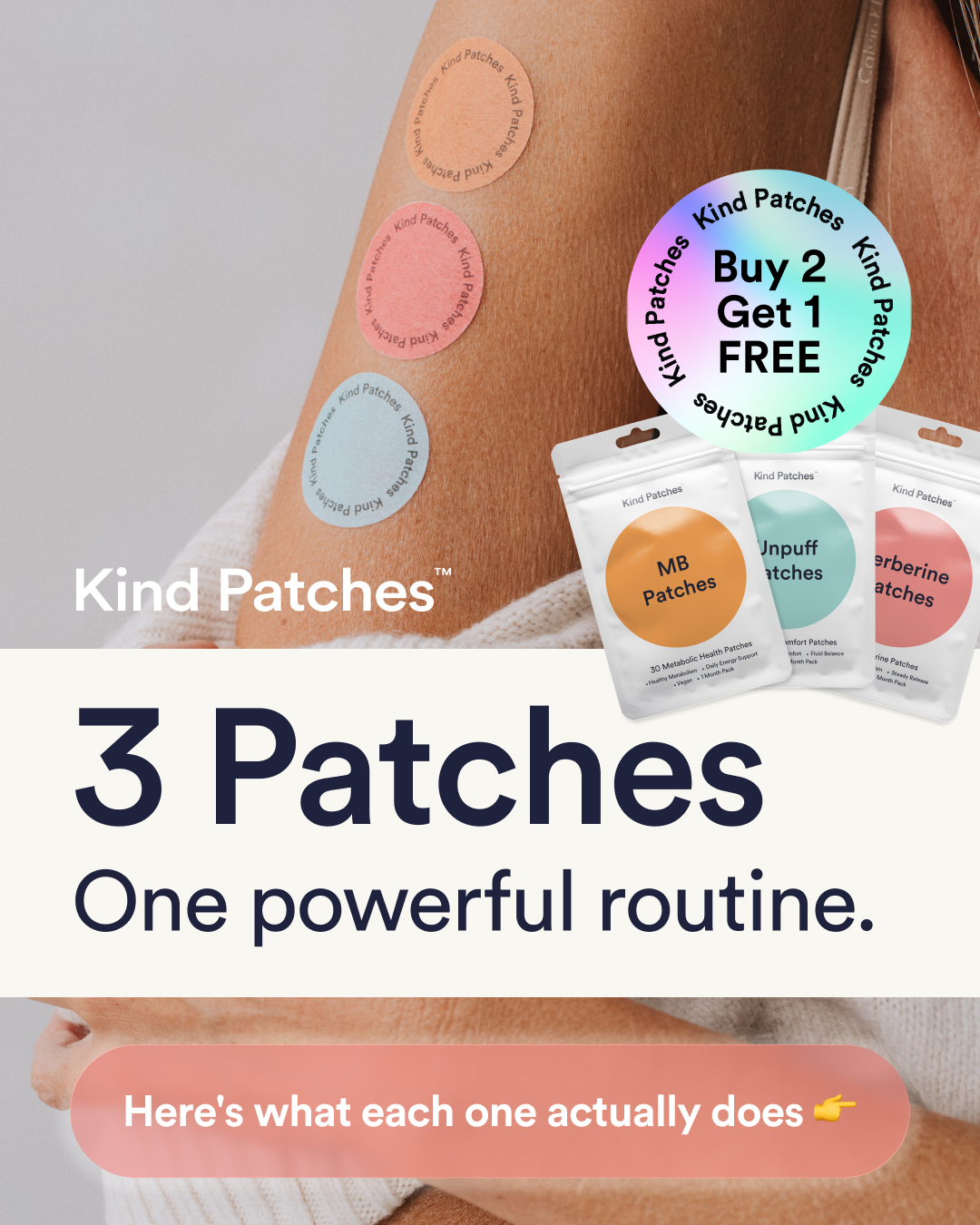 Kind Patches Facebook ad
