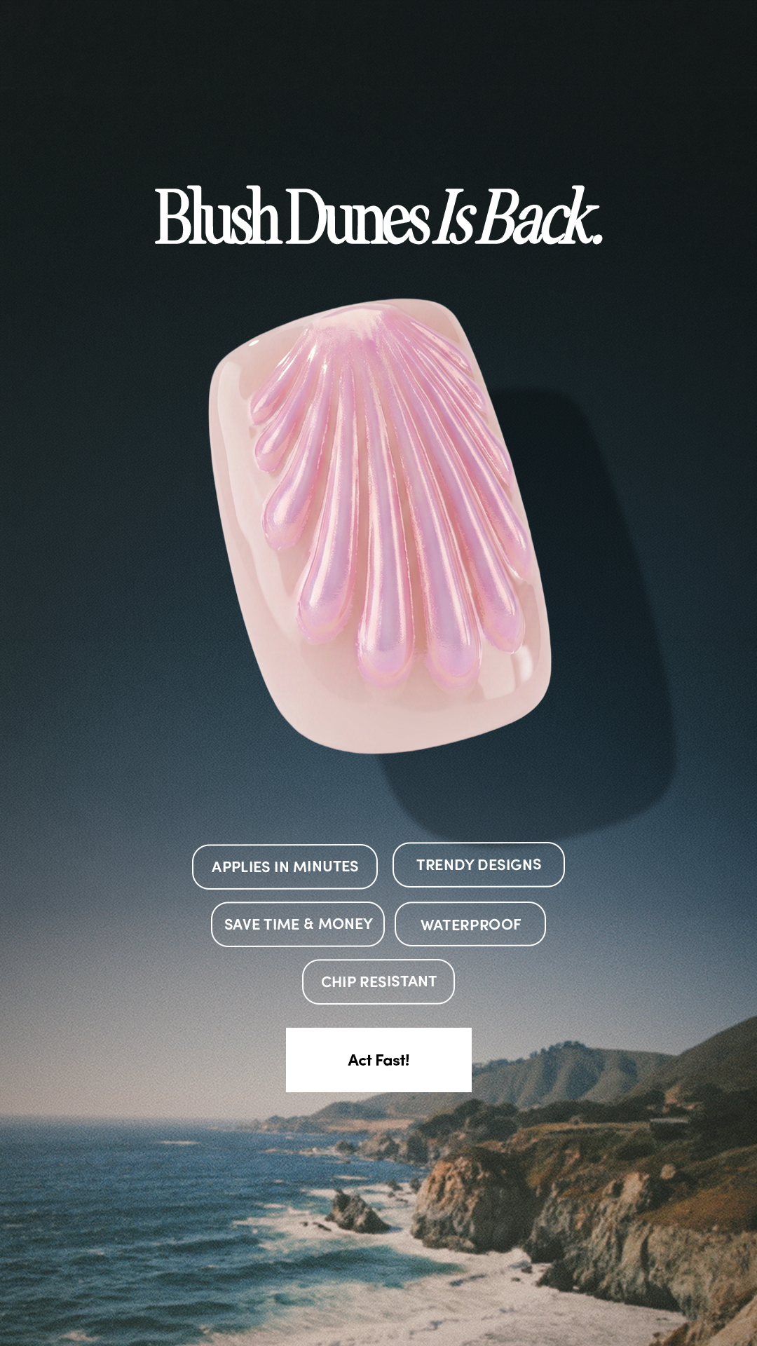 Glamnetic Facebook ad