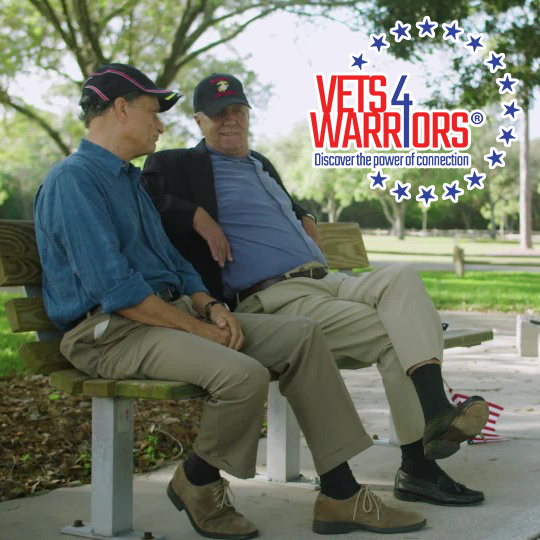 Vets4Warriors Facebook ad: Connect Today