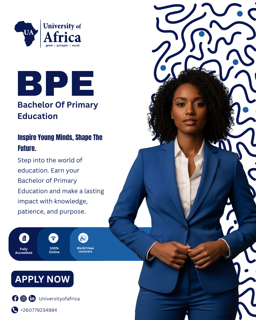 University of Africa Facebook ad
