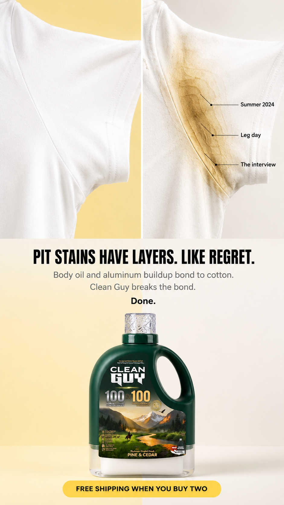 Clean Guy Facebook ad