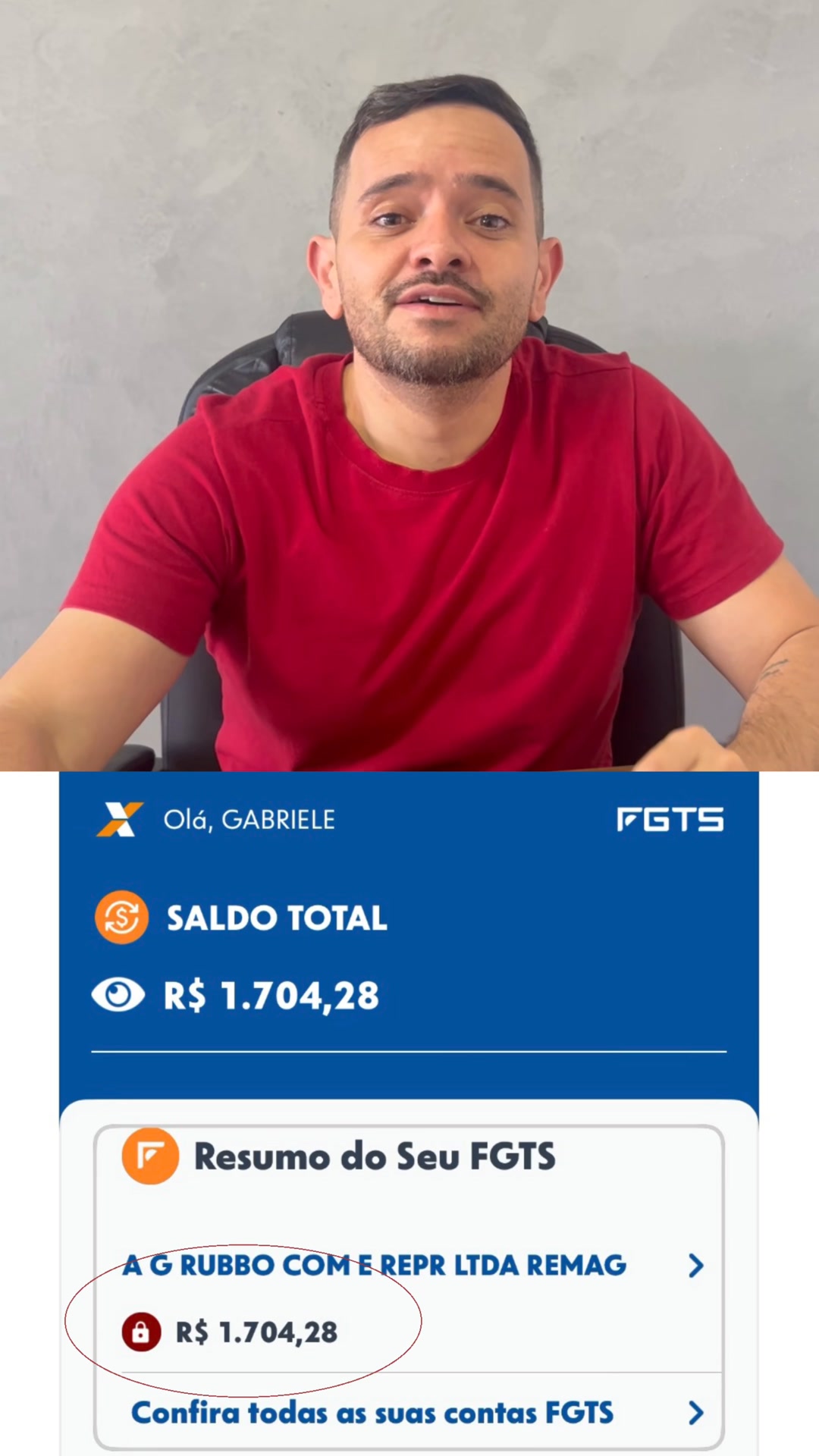Plenus Promotora Facebook ad: RECEBA VIA PIX SEU FGTS