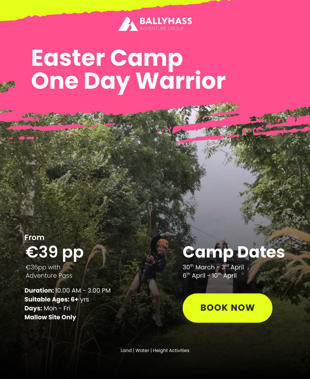 Ballyhass Adventures Facebook ad