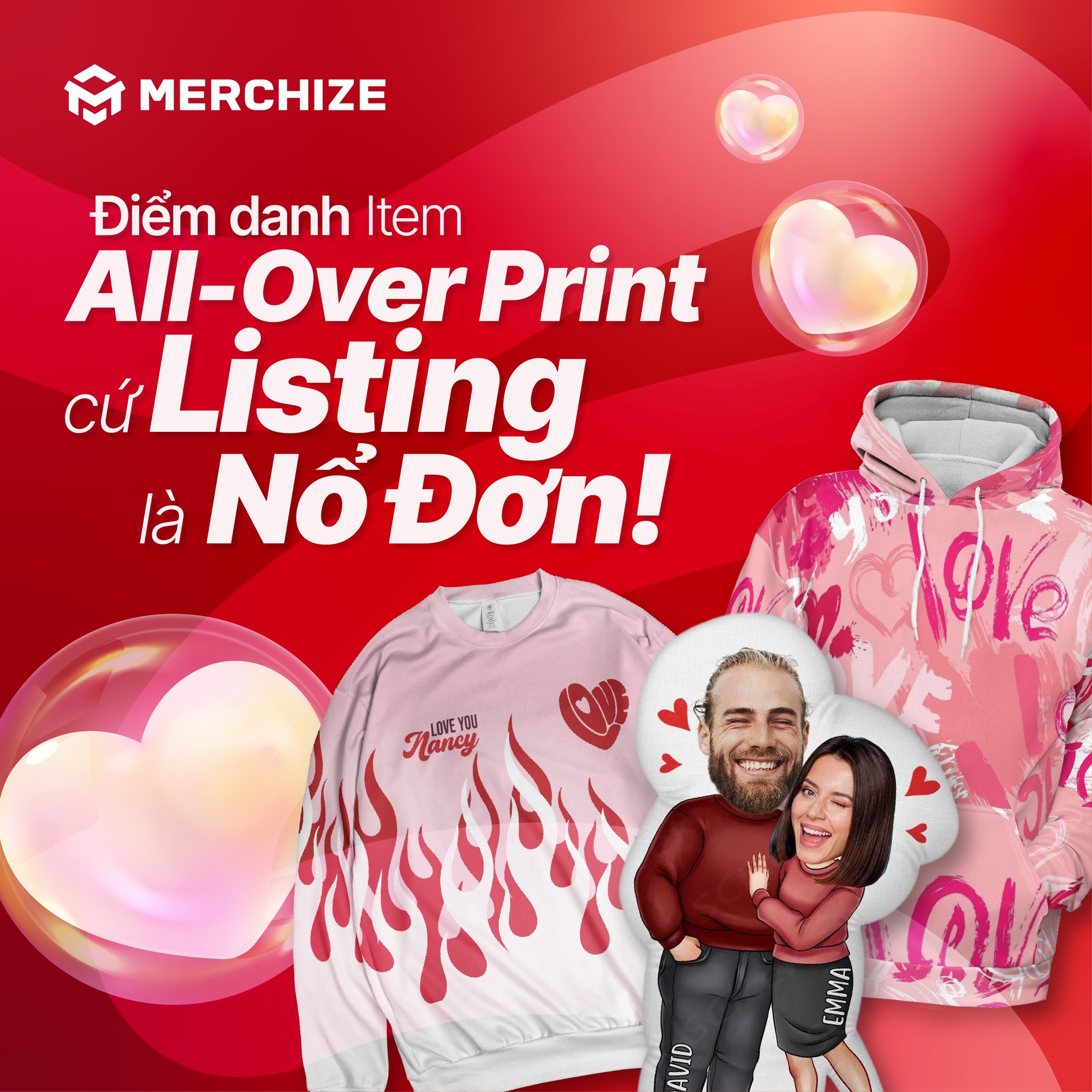 Merchize - POD Fulfillment Facebook ad: CHIẾN THUẬT LISTING LÀ WIN VỚI HOT ITEM…