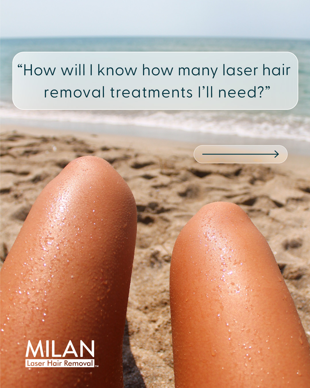 Milan Laser Hair Removal Facebook ad