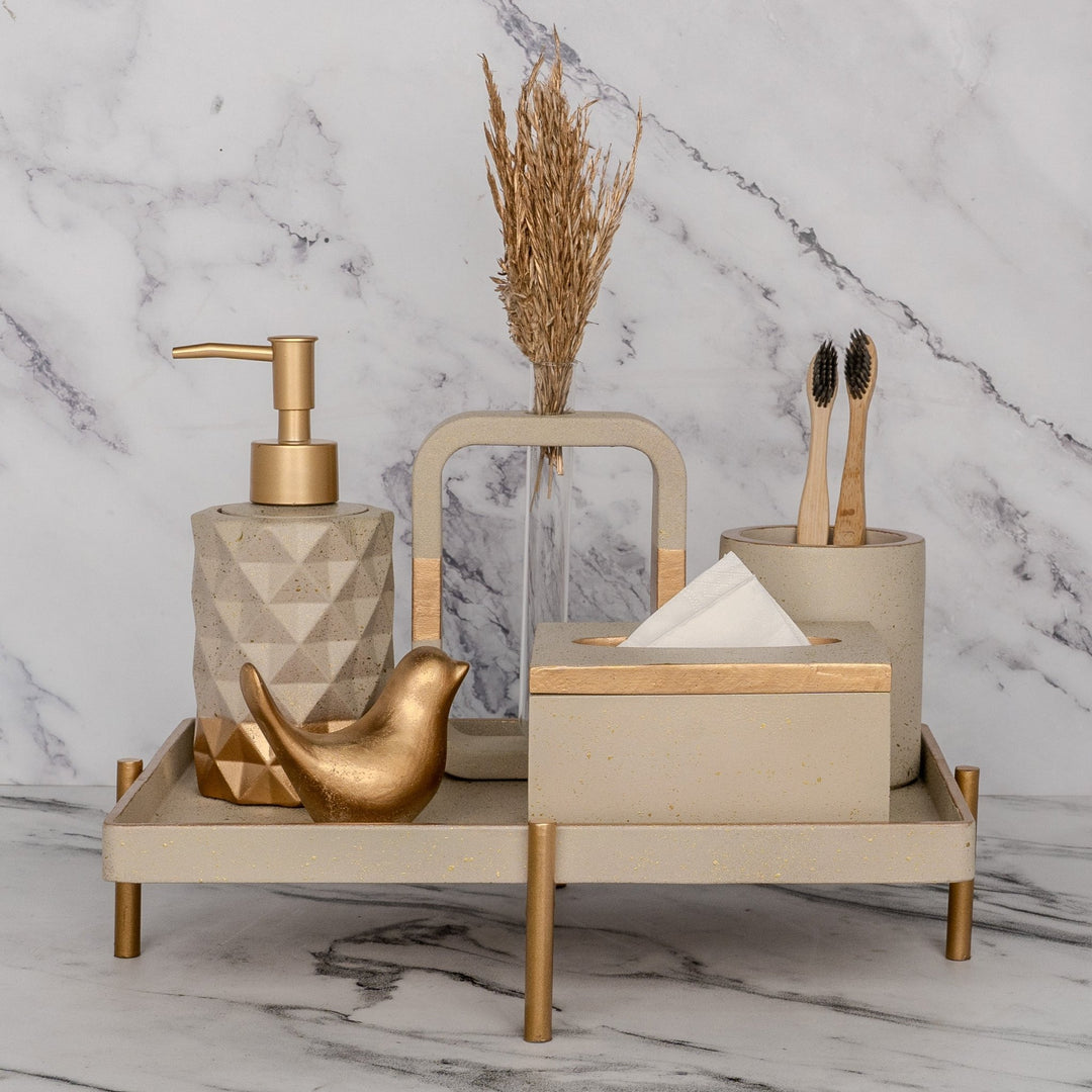 ModVilla Facebook ad: Handcrafted bathroom sets, made to order in your…