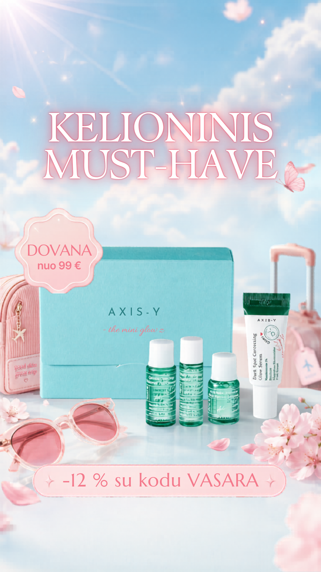 Asian Blossom korėjietiška kosmetika Facebook ad