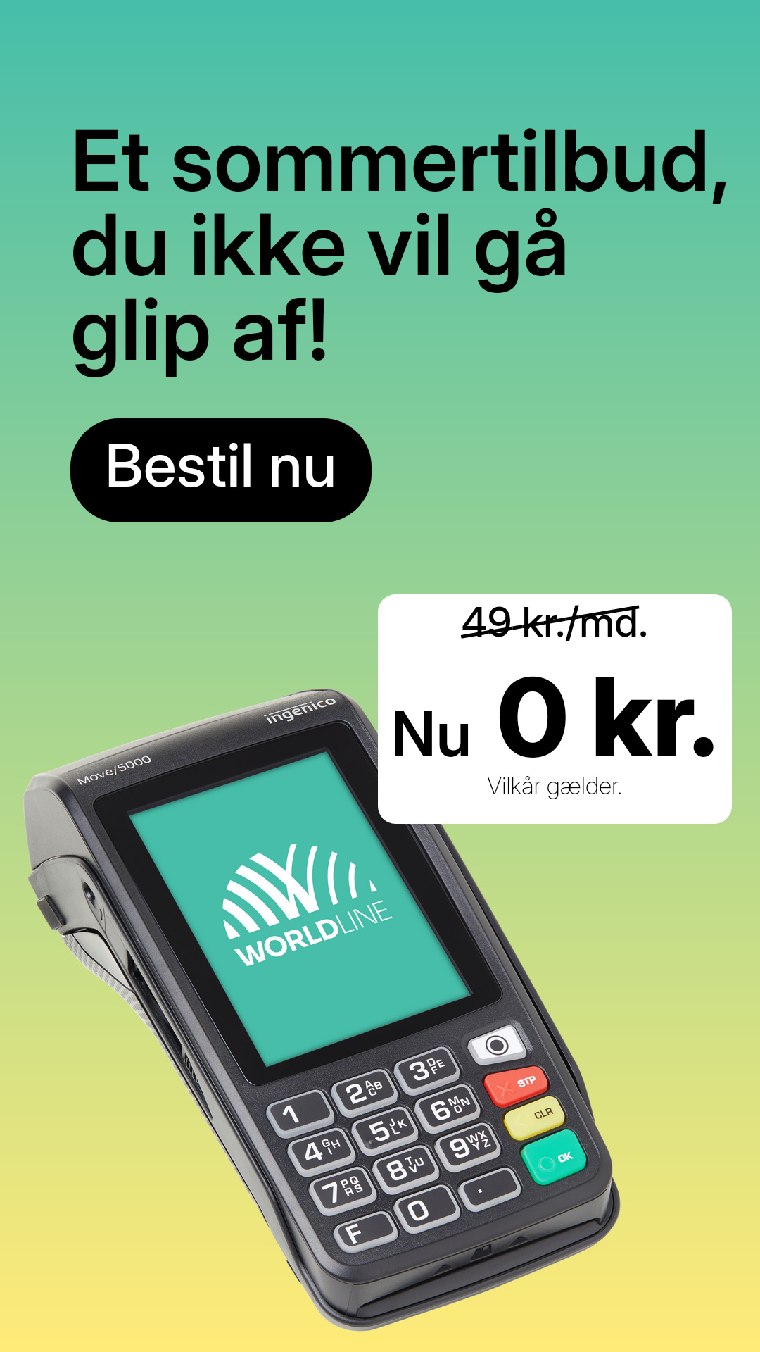Worldline Denmark Facebook ad
