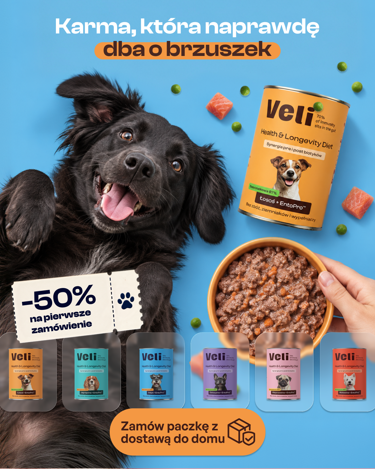 VeliPet Facebook ad