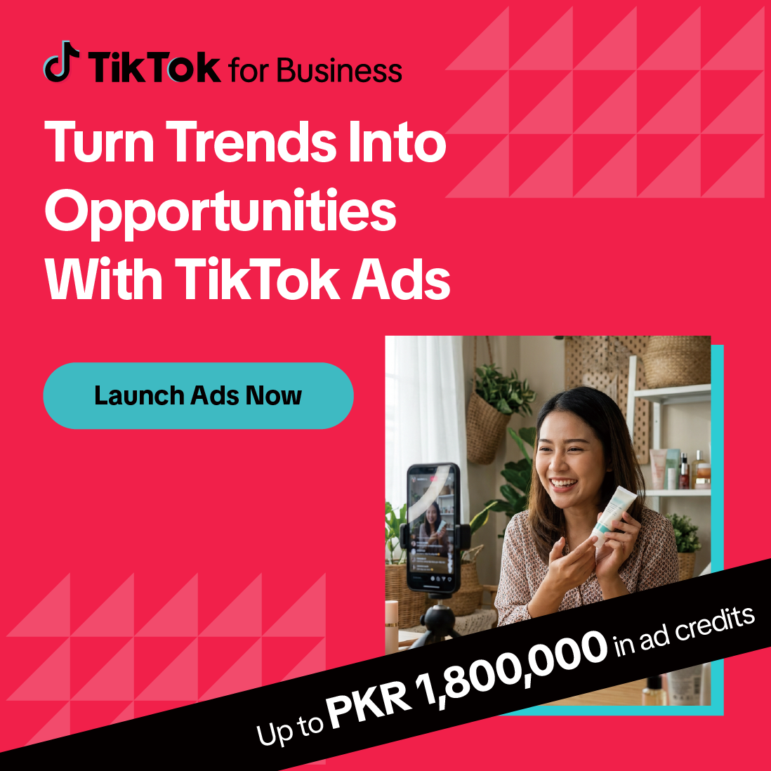 TikTok For Business Facebook ad