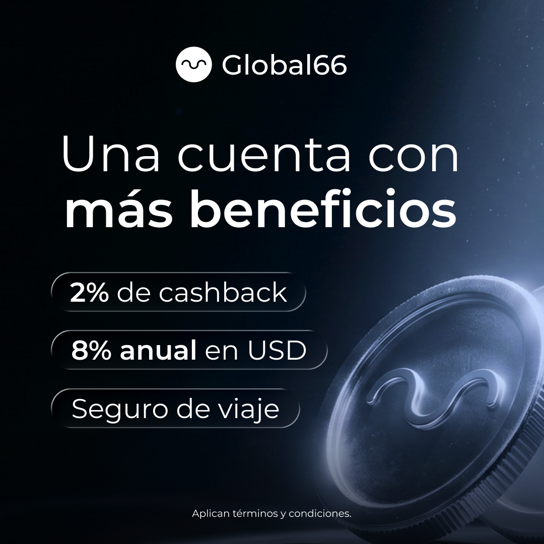 Global66 Facebook ad: Estos beneficios y más en Tu Cuenta Global