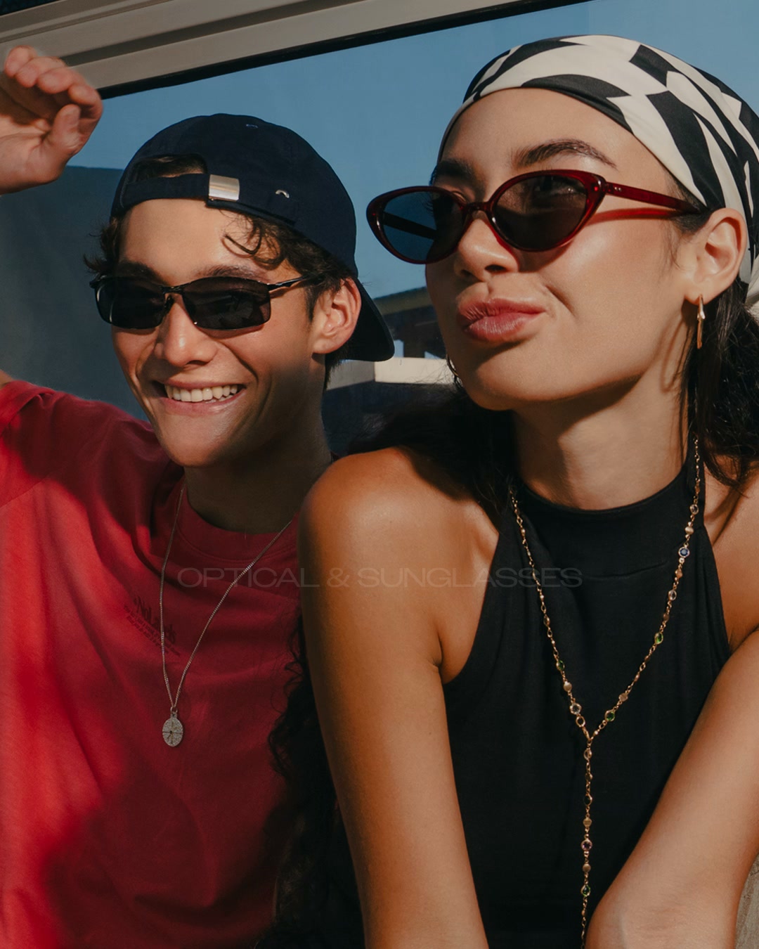 Sunset Eyewear Facebook ad: Discover frames made to fit your style.