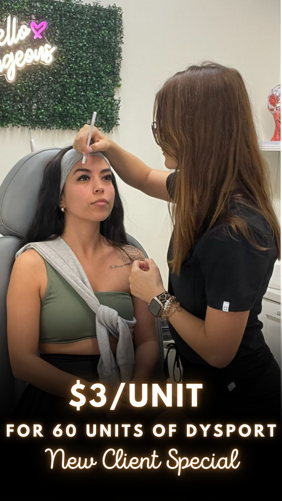 Rain Aesthetics Medspa Facebook ad